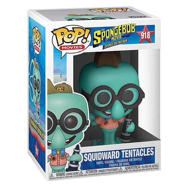 Funko POP Spongebob Movie - Squidward in Camping Gear #918 Figure
