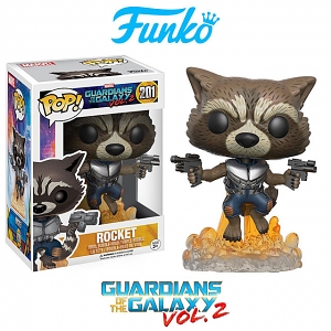 Funko POP Guardian of the Galaxy Vol. 2 - Flying Rocket Action Figure