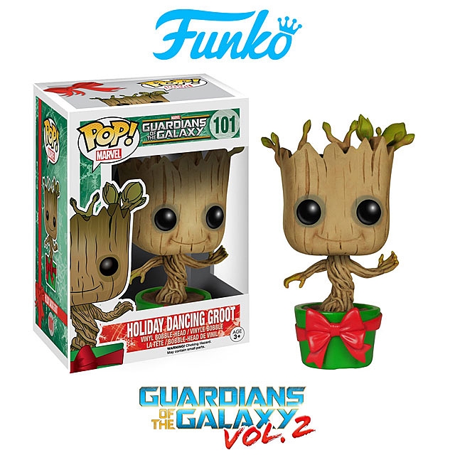 Funko POP Guardian of the Galaxy Vol. 2 - Holiday Dancing Groot Action Figure