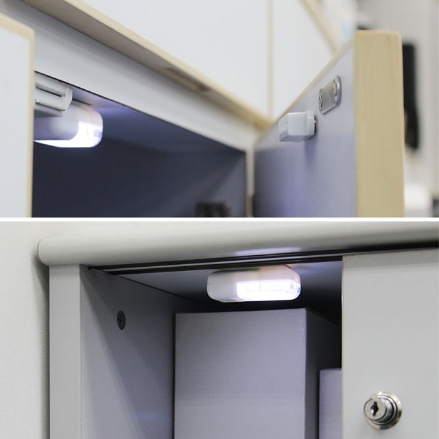 Auto-Sensing LED Light Closet Drawer Light