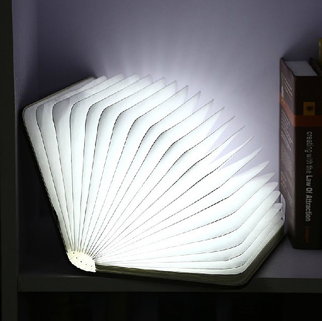 Foldable Book LED Lamp