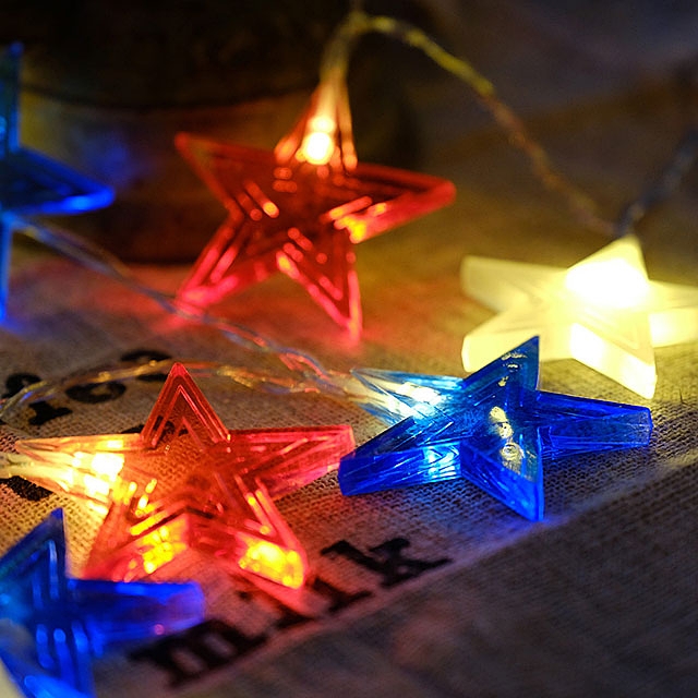Colorful Star LED Decor Lights