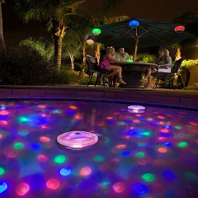 Waterproof Colorful LED Floating Water Light
