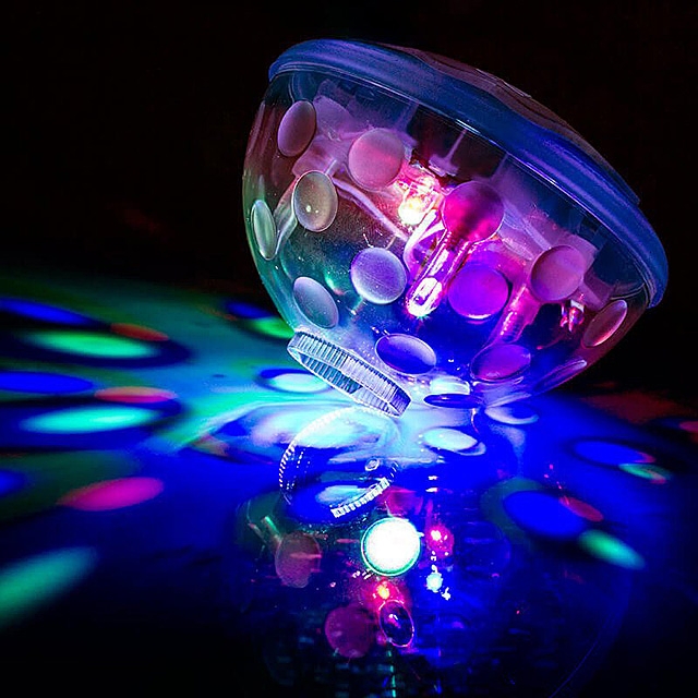 Waterproof Colorful LED Floating Water Light