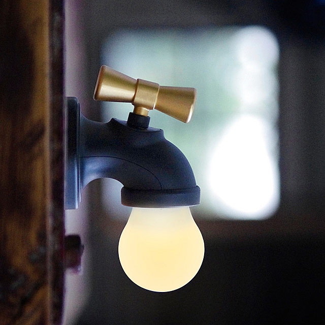 Faucet Shape Voice Control LED Lamp