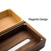 Two Tone Wooden Paper Tissue Box