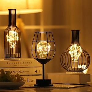 Simple Iron LED Lamp