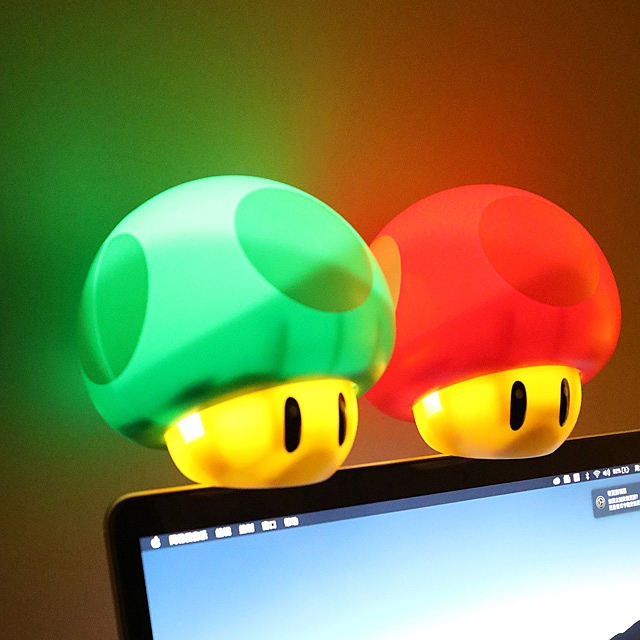 Super Mario Mushroom Lamp with Sound