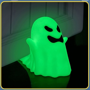 Glow in Dark Ghost Door Stopper
