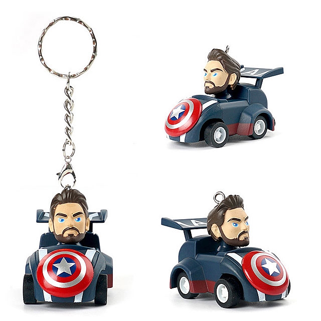Marvel AVENGERS Infinity War Series Pull Back Car Keychain