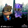Hot Toys Black Panther Movbi and Black Panther Cosbaby (S) Bobble-Head Collectible Set