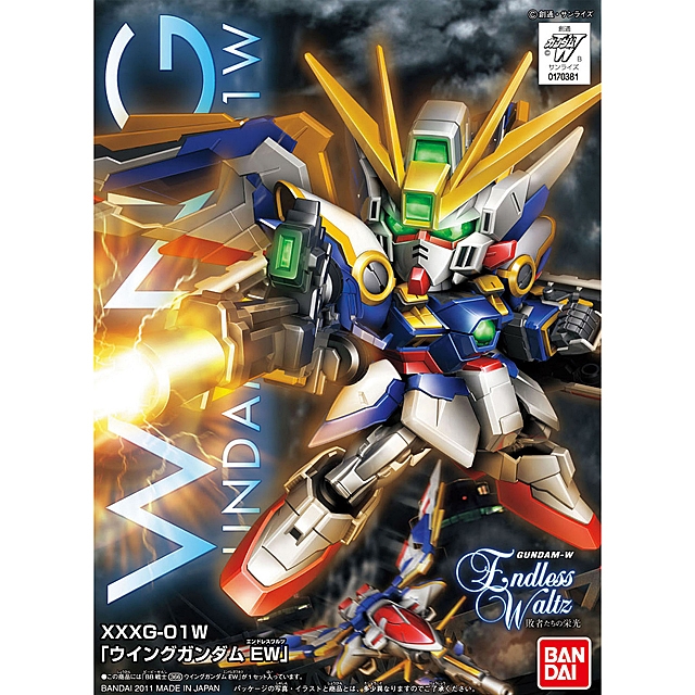 Bandai Gundam BB366 Wing Gundam EW Version