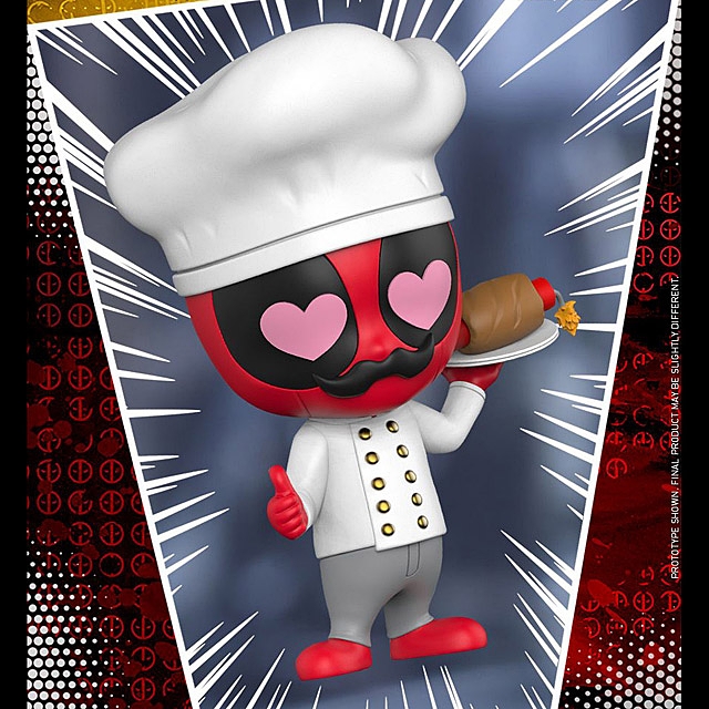Hot Toys Chef Deadpool Cosbaby (S) Bobble-Head