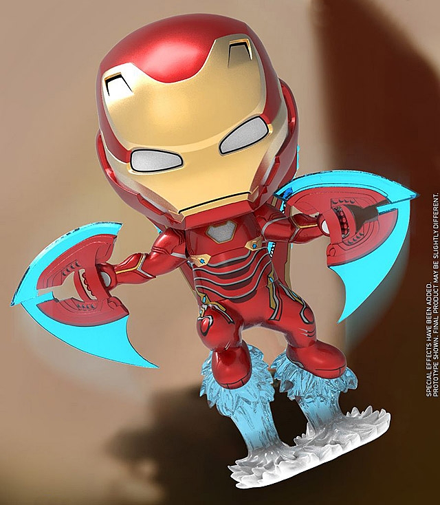 Hot Toys Iron Man Mark L Nano Blade Version Cosbaby (S) Bobble-Head