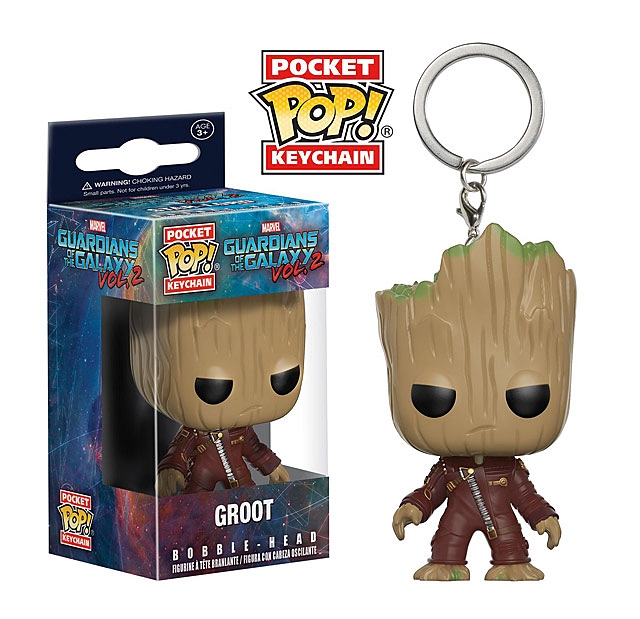 Funko POP Guardian of the Galaxy Vol. 2 - Angry Groot Keychain