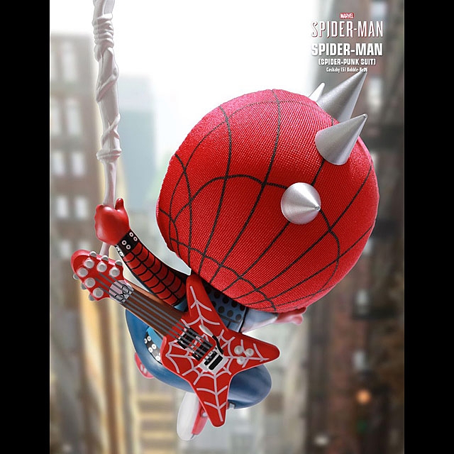 hot toys cosbaby spiderman Spider-punk Suit 