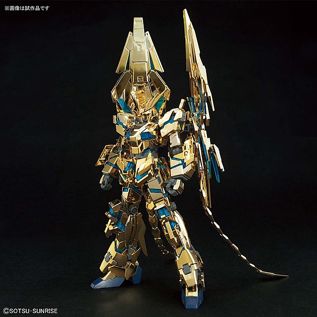 Bandai 1/144 HG Unicorn Gundam 03 Phenex (Destroy Mode) (Narrative Ver.) (Gold Coating)