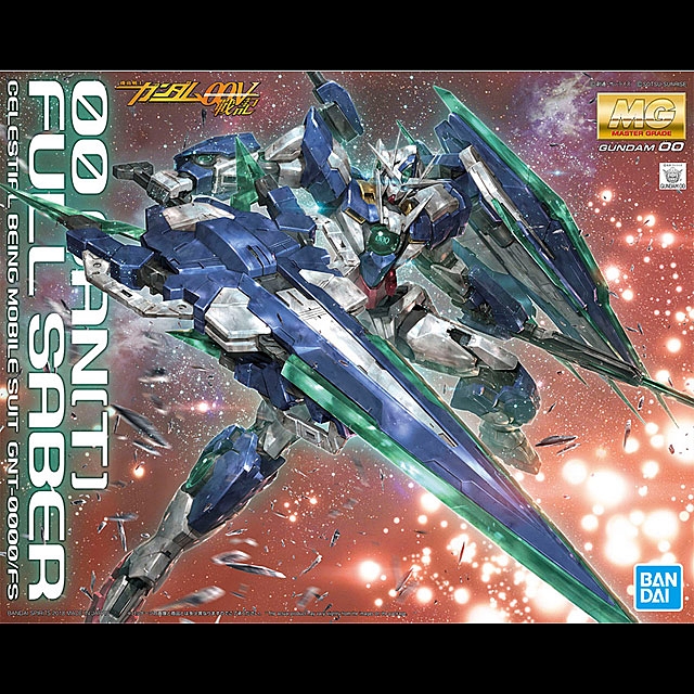 Bandai 1/100 MG Gundam 00 QAN[T] Full Saber