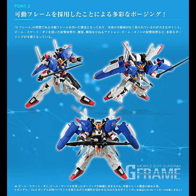 Bandai G-Frame Ex-S/S Gundam (Limited Edition)