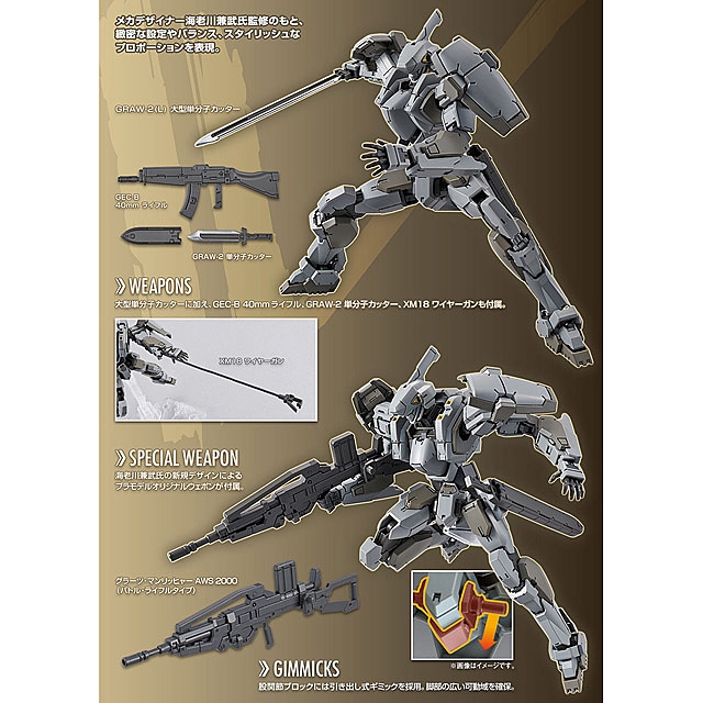 Bandai 1/60 Gundam M9 Mao's Gernsback Ver.IV (Plastic model)