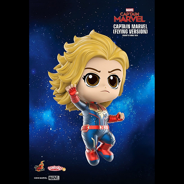 Hot Toys Captain Marvel - Flying Version Cosbaby (S) Bobble-Head
