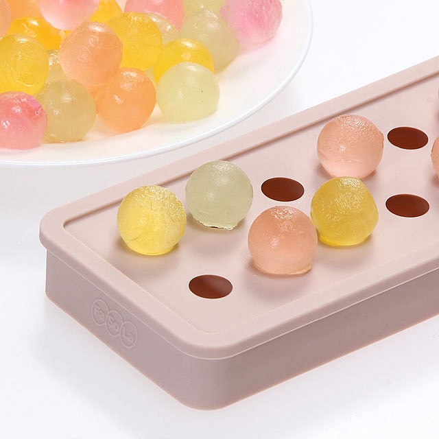 Silicone 20-Ball Ice/Jelly Mold