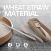 Wheat Straw Material Dinnerware Set (3pcs)