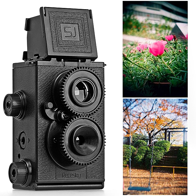 DIY Twin Lens Reflex Camera Set