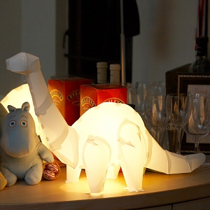 DIY Assemble Dinosaur Lights Set - Diplodocus