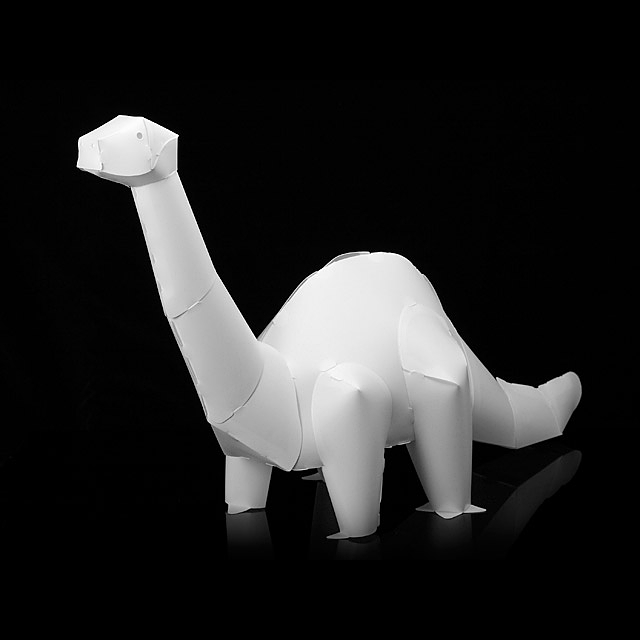 DIY Assemble Dinosaur Lights Set - Diplodocus