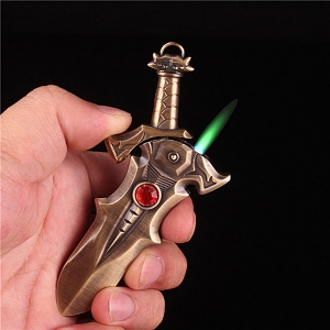 Mini Metal Sword Shape Lighter