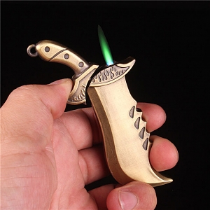 Mini Metal Treasure Knife Lighter