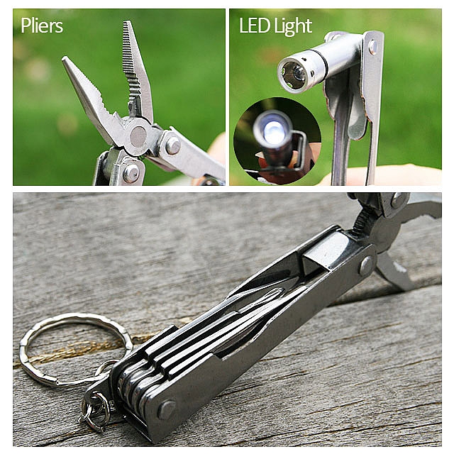Multi-Function Pliers with LED Light