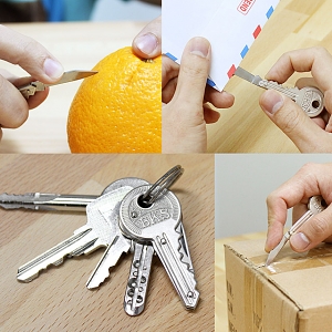 Key Foldable Cutting Knife