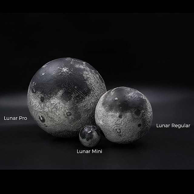 AstroReality LUNAR 3D Printed Scientific Moon Model