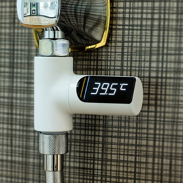 DigiSense™ Shower Thermometer In Fº/ Cº - Trend Curator