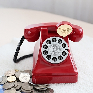 Retro Telephone Money Box