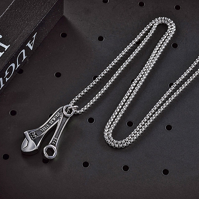 Titanium Wrench Necklace