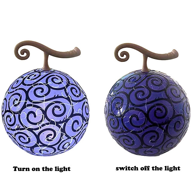 One Piece Lamps - Devil Fruit Puzzle Anime Night Light Ball Decoration