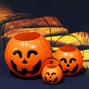 Halloween Pumpkin Candy Illuminated Bucket