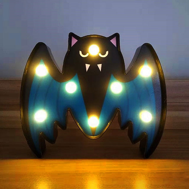 Halloween Bat LED Lamp