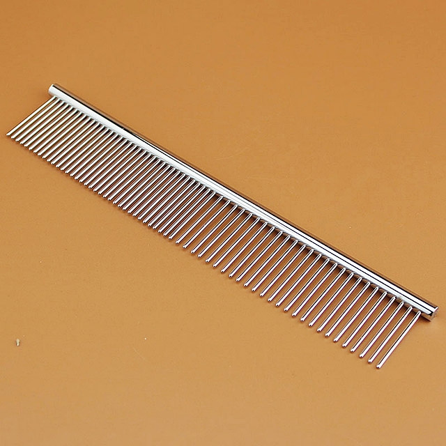 Pet Stainless Steel Long Row Comb