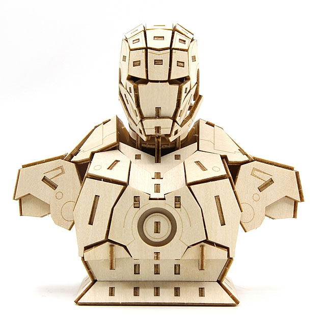 TEAM GREEN Incredibuilds D.I.Y. 3D Puzzle - Iron Man