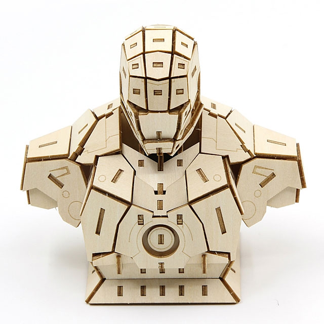 TEAM GREEN Incredibuilds D.I.Y. 3D Puzzle - Iron Man