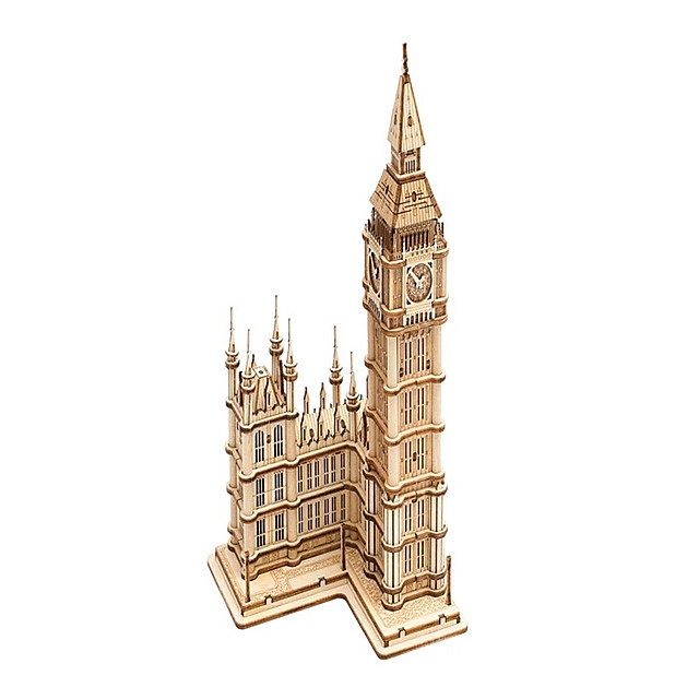 Rolife Big Ben With Lights TG507 Architecture 3D Wooden Puzzle