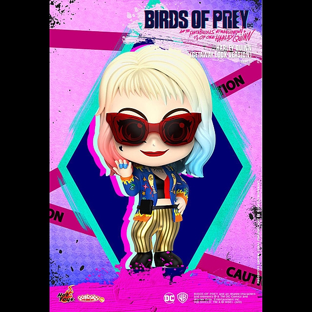 Hot Toys Birds of Prey - Harley Quinn (Getaway Look Version) Cosbaby (S) Bobble-Head