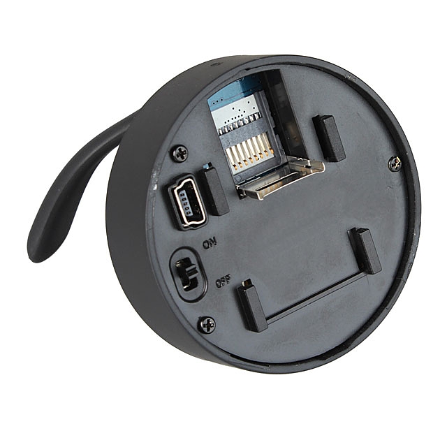 HD Spy Clothes Hook Camera - Black