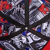 Marvel Spider Man Head Logo Embroidery Letter Print Simple Black Baseball Cap