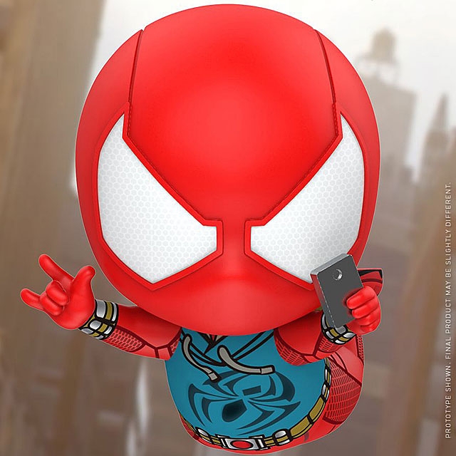 Hot Toys Spider-Man (Scarlet Spider Suit) Cosbaby (S) Bobble-Head