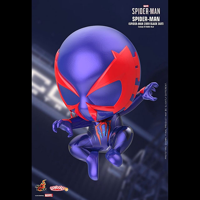 Hot Toys Spider-Man (Spider-Man 2099 Black Suit) Cosbaby (S) Bobble-Head